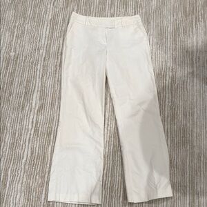 Stylish white pants size 4